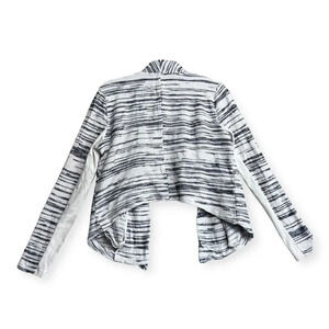 Lou & Grey Womens Cream Textured Cardigan Sweater Sz S Lounge‎ Comfy